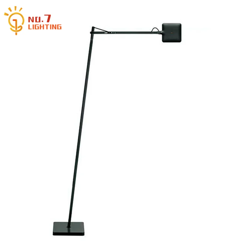 Floor Lamp Arched - Lampada da terra industriale di design