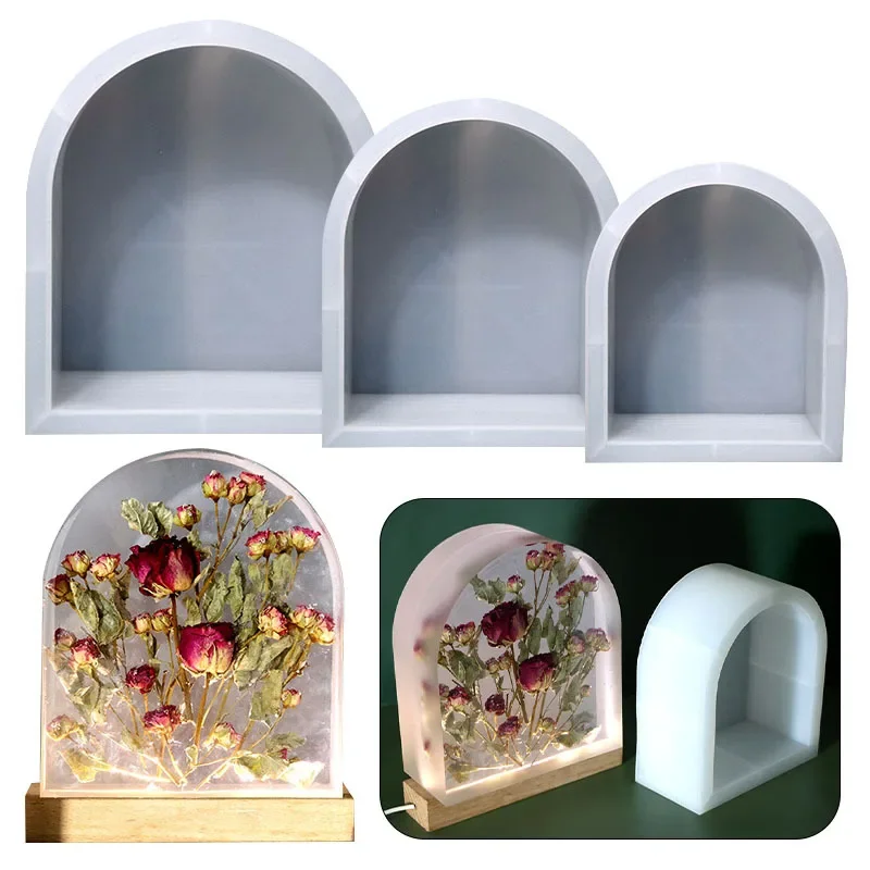 Floor Lamp Arched - Stampi per stampi in silicone per