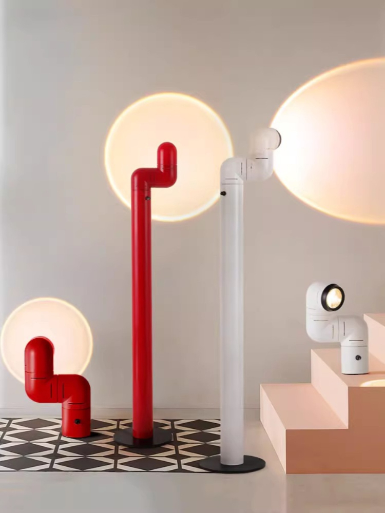 Floor Lamp Arched - Lampada da Terra in Stile Space
