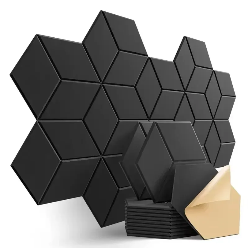 Office Furniture For Sale - Set di 12 Pannelli Fonoassorbenti Esagonali