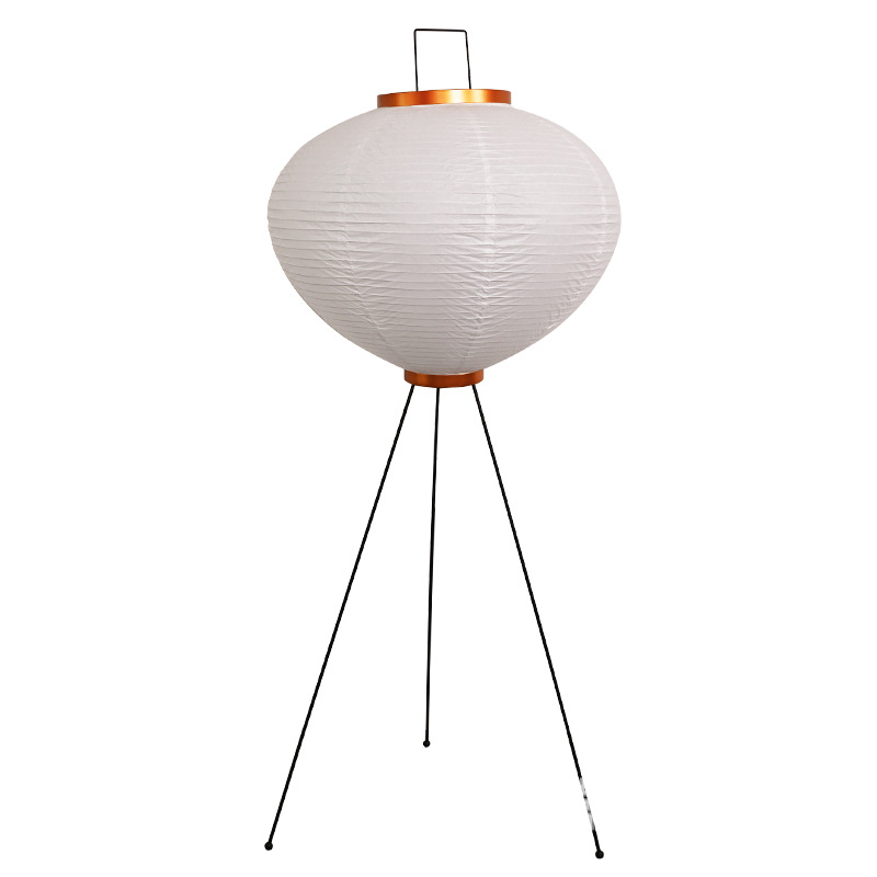 Floor Lamp Arched - Lampada da terra giapponese in carta