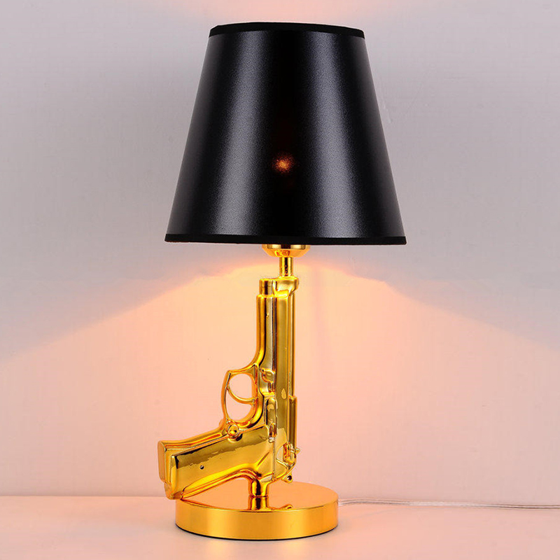 Floor Lamp Arched - Lampada da tavolo a pistola placcata