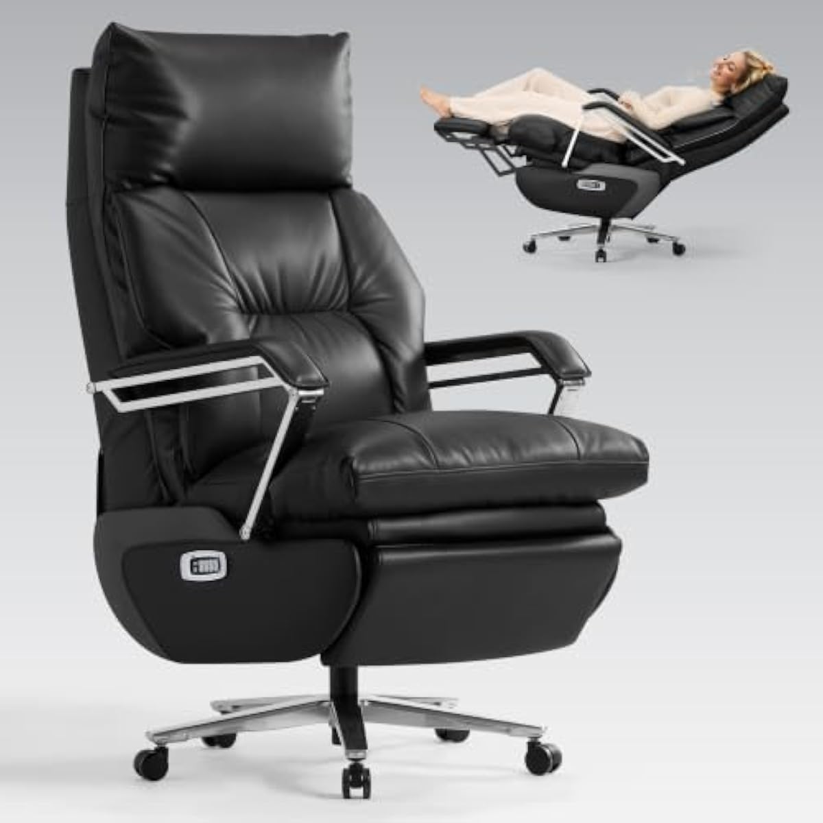 Office Furniture Zone - Sedia da ufficio elettrica con reclinazione