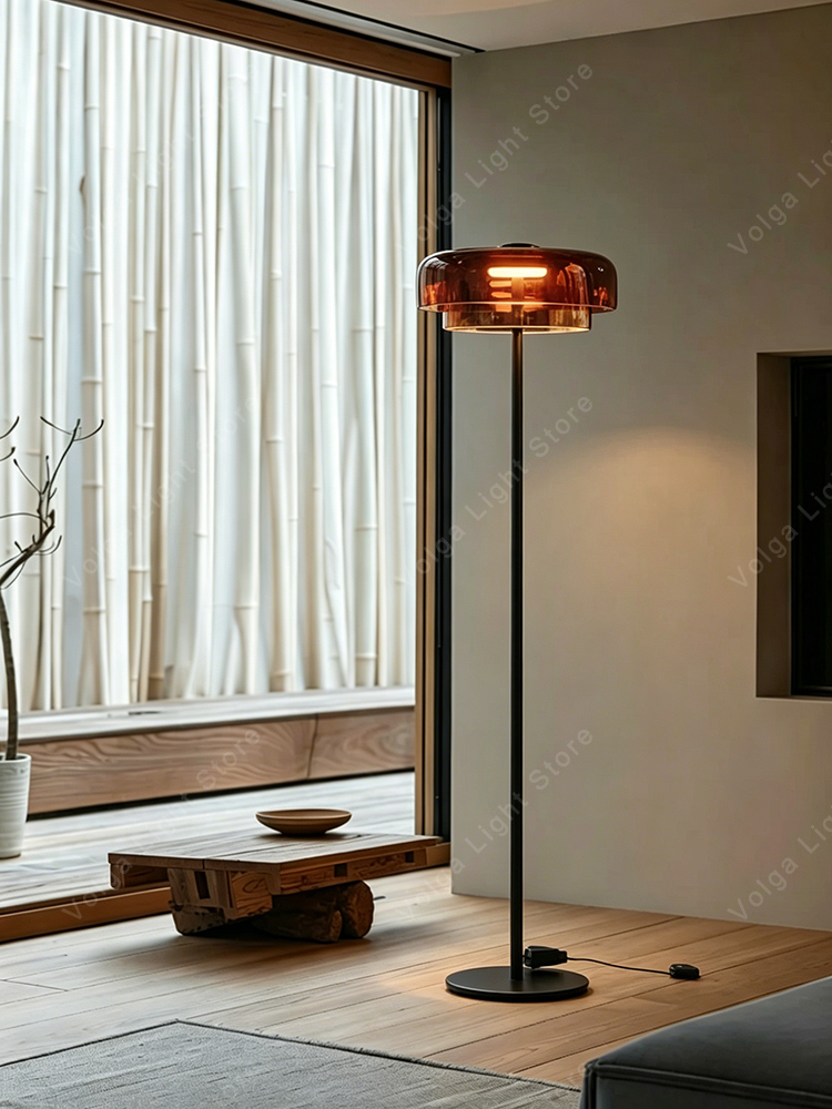Lampada da Terra in Vetro di L - Floor Lamp Arched recensione e prezzo