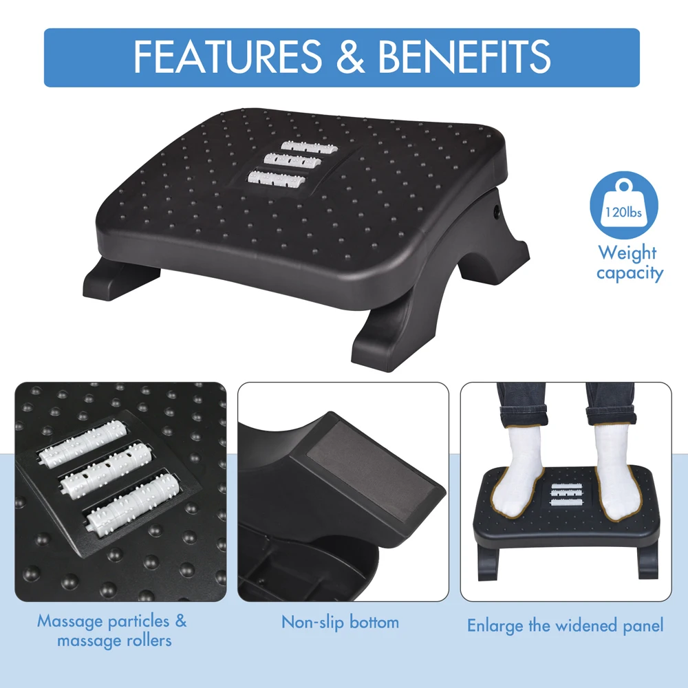 Poggiapiedi ergonomico sotto l - Office Furniture For Sale recensione e prezzo