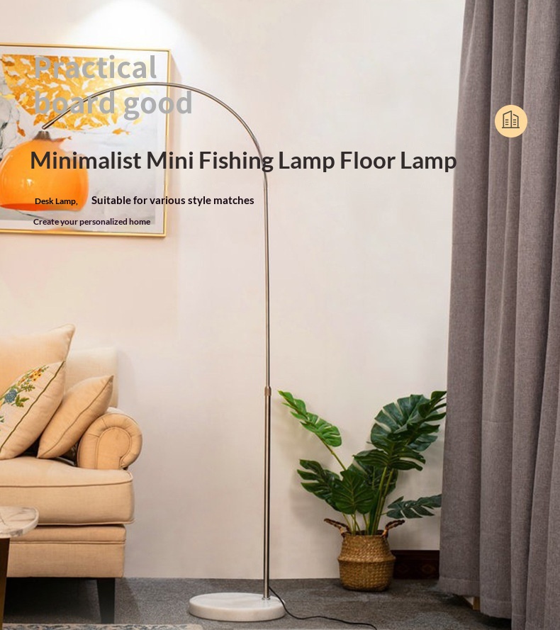 Lampada da Terra Minimalista d - Floor Lamp Arched recensione e prezzo