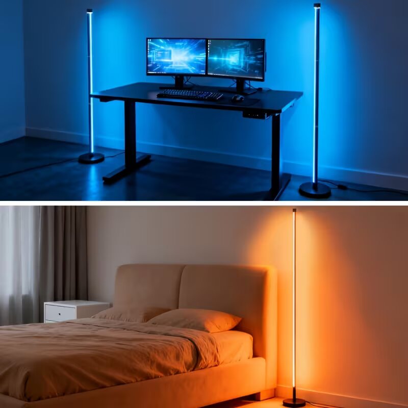 Lampada da Terra Angolare LED  - Floor Lamp Arched recensione e prezzo